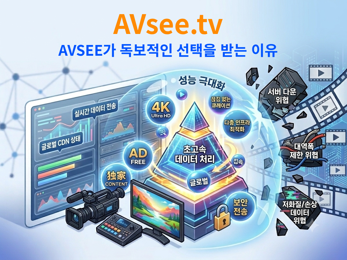 성인 미디어 플랫폼 완벽 분석: AVSEE가 독보적인 선택을 받는 이유